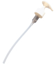 Wit testerpotje 5ml enkelwandig