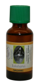 Biologische eucalyptus olie