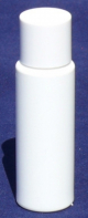 Wit testerpotje 5ml enkelwandig