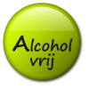 Zonder alcohol logo Alcoholvrij logo
